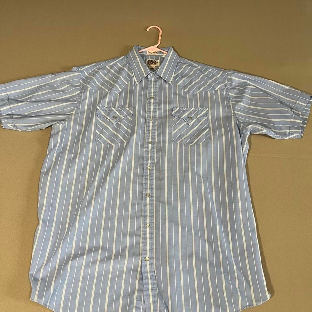Ely-cattleman Men's Blue Shirt